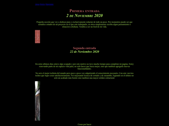 Bitacora screenshot