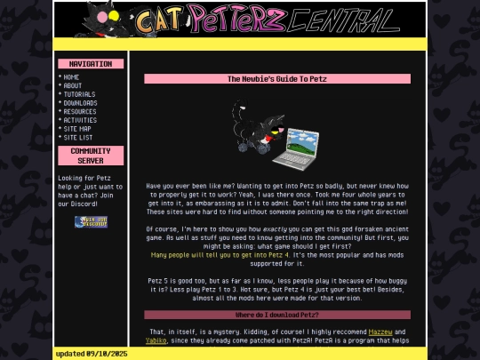 tutorials/newbiesguide screenshot