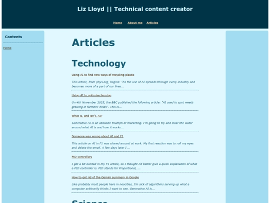 Explanations screenshot