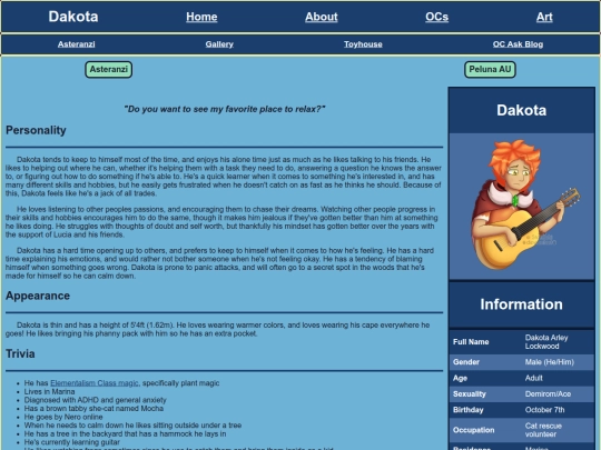 OCs/Dakota screenshot