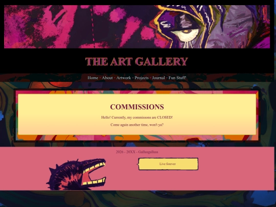 commissions screenshot