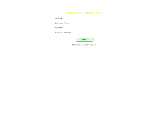 Project1/login screenshot