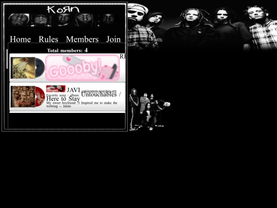 members screenshot