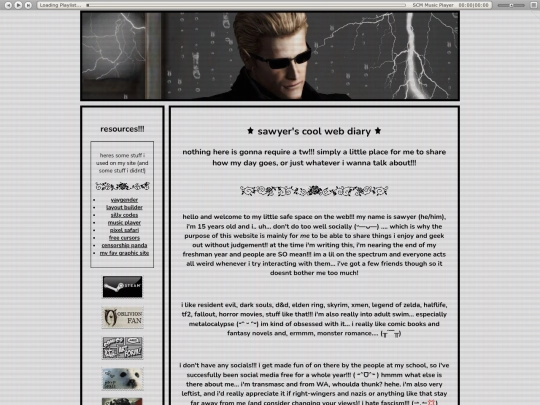 diary screenshot