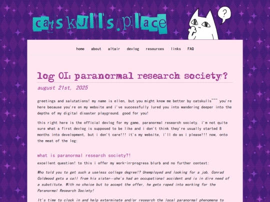 posts/log 01 paranormal research society screenshot