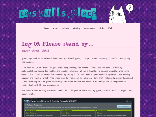 posts/log 09 please stand by screenshot