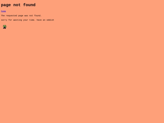 not_found screenshot