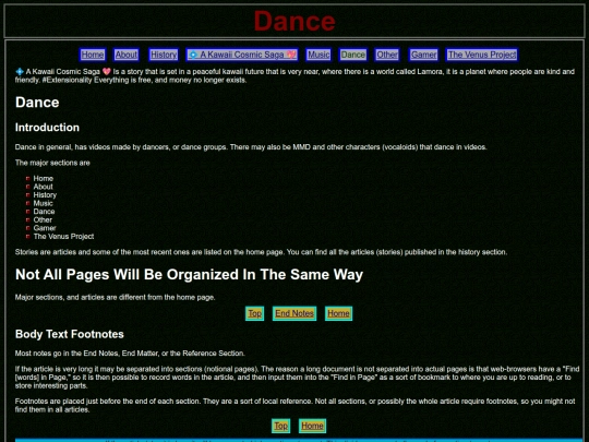 dance screenshot