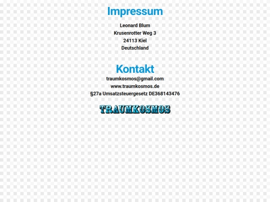 impressum screenshot