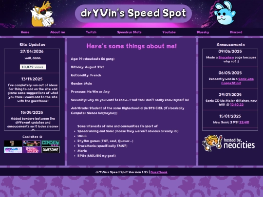 Aboutme screenshot