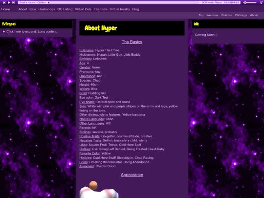 OCs/hyper screenshot