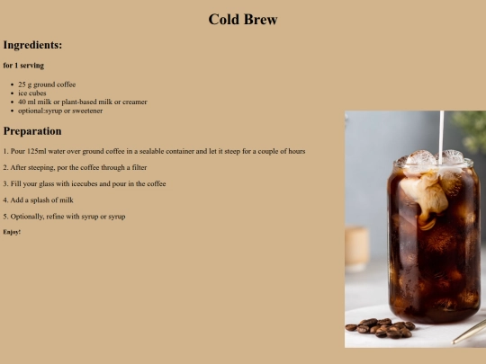coldbrew screenshot