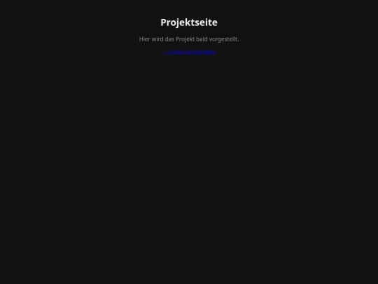 project-webdesign screenshot