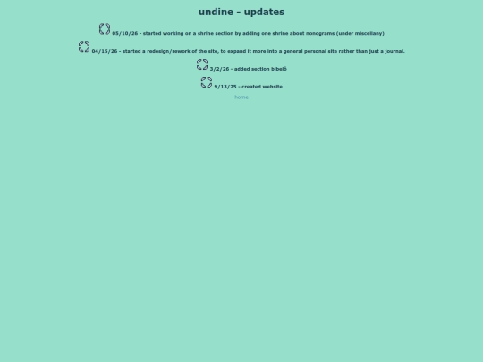 updates screenshot