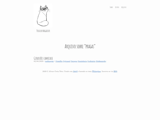 tags/pragas screenshot