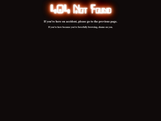 not_found screenshot