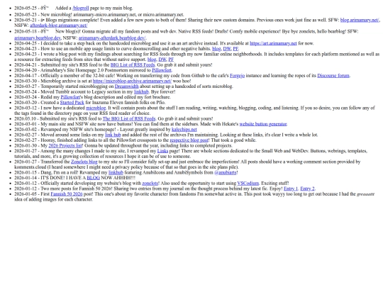 01 about/newsfeed screenshot
