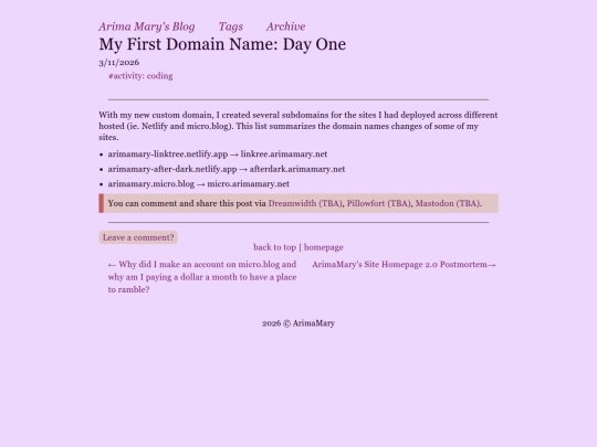 04 blog/posts/2026-03-11-first-domain-day-one screenshot