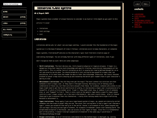 posts/2023-08-06-Designing-Magic-Systems screenshot