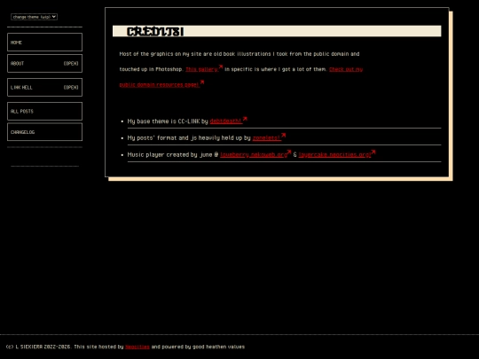 stuff/credits screenshot