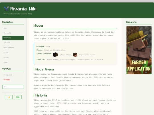 wicca screenshot
