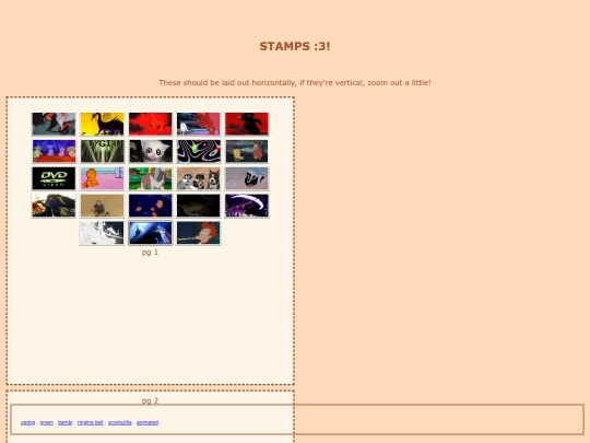 stampbook/favs screenshot