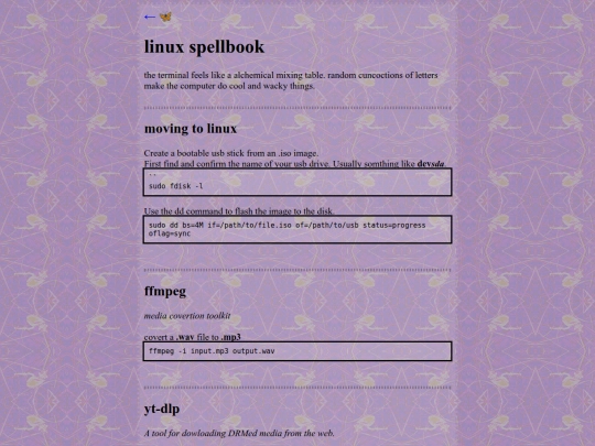 resources/linux/spell-book screenshot
