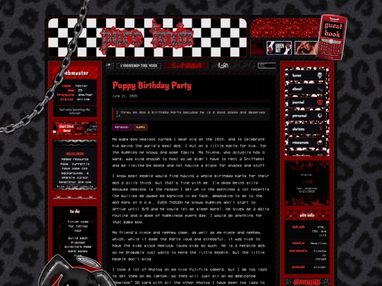 journal/posts/Puppy-Birthday-Party screenshot