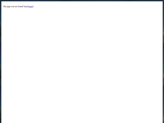 not_found screenshot