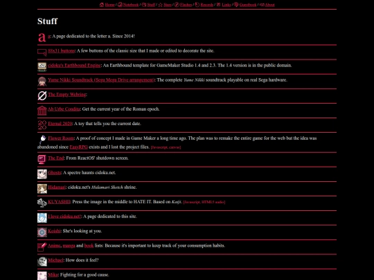 stuff screenshot