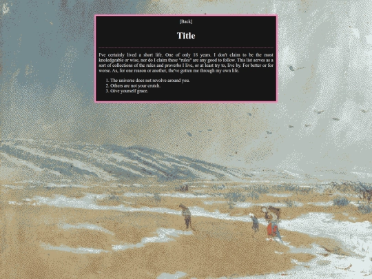 commonplace/10-commandments screenshot