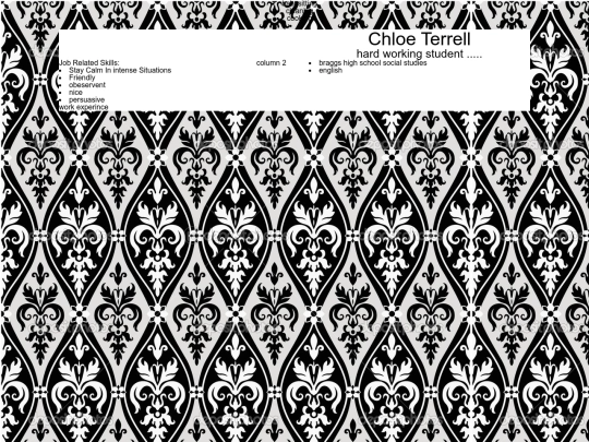 resume screenshot
