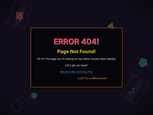 not_found screenshot