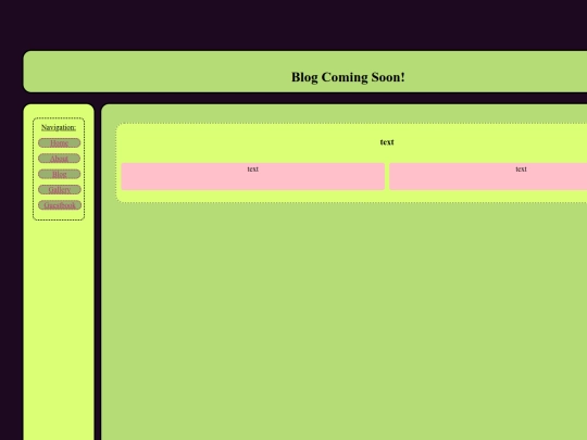 blog screenshot