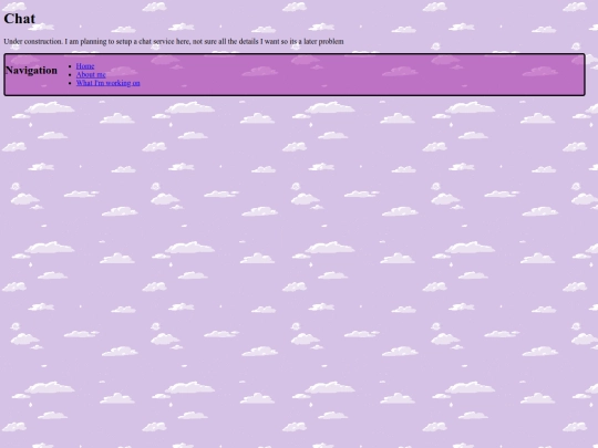 static/chat screenshot