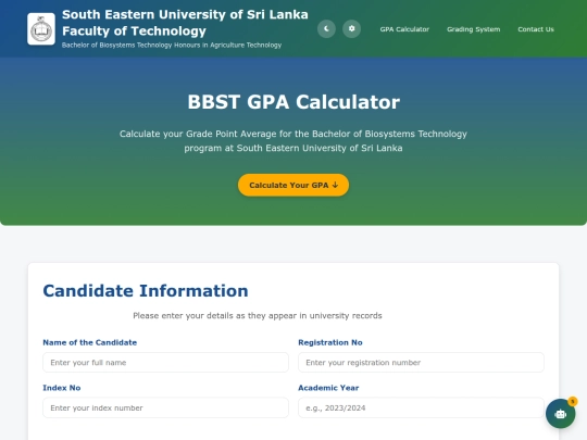 index screenshot