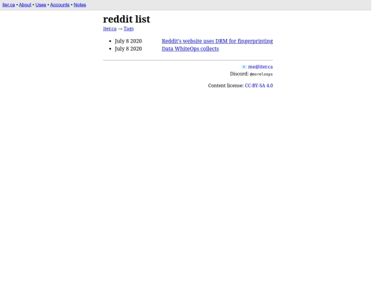 tags/reddit screenshot