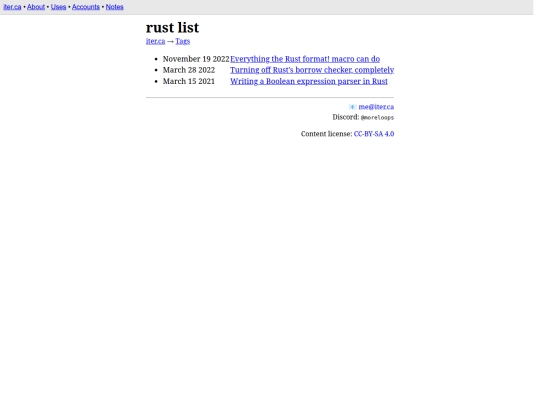 tags/rust screenshot