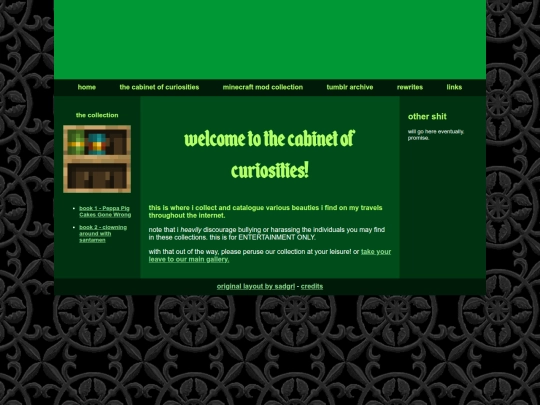 cabinet screenshot