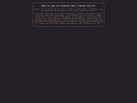 tidbits screenshot
