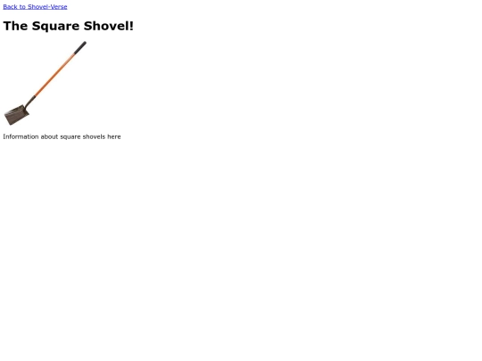 SquareShovel screenshot