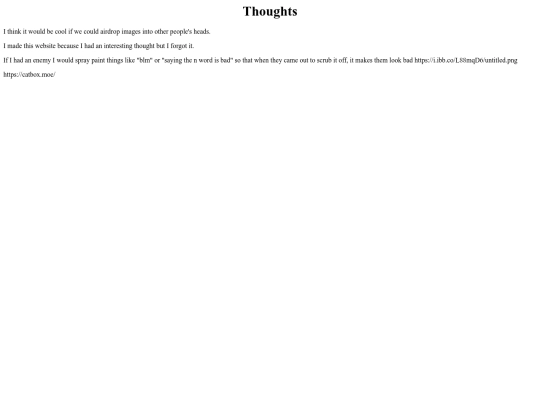 thoughts screenshot