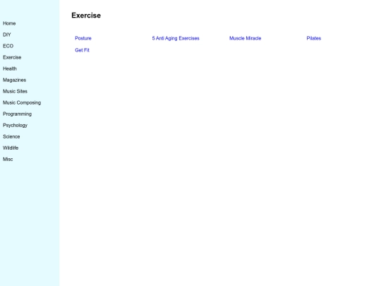 Exercise screenshot