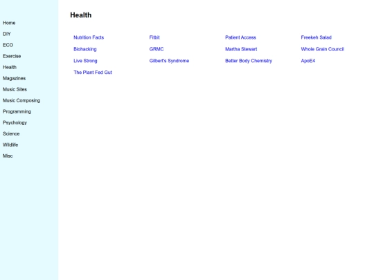 Health screenshot