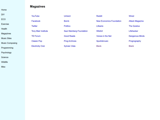 Magazines screenshot