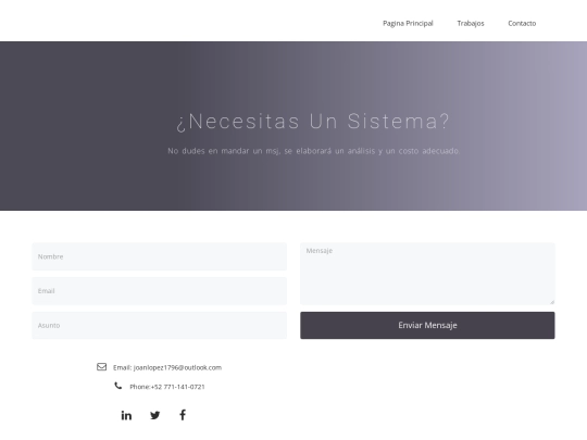 contact screenshot