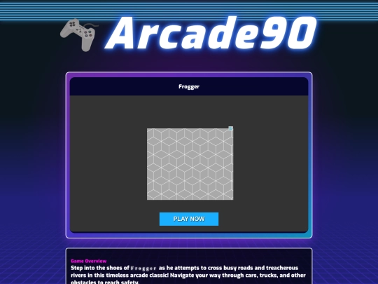 game/frogger screenshot