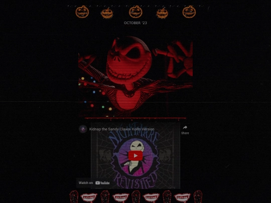 OCTOBER23 screenshot
