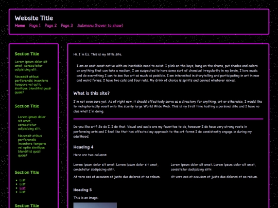 index screenshot