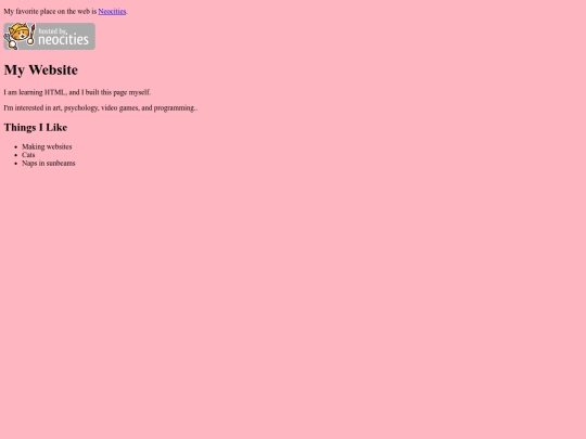 index screenshot